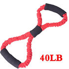 Pull Rope Yoga Resistance Bands 8 Word Chest Expander Rope Elastic Resistance Bands For Fitness supplier