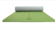 yoga mat with alignment lines, yoga mat with alignment marks, yoga mat with alignment markers supplier